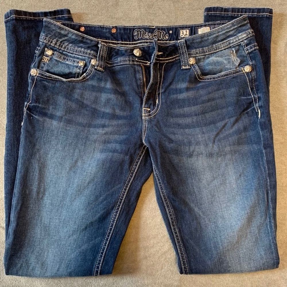 Miss Me skinny jeans 31/32